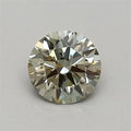 0.33ct Round Lab Grown Diamond (Colour Fancy Green, Clarity VVS1, Cut ID, IGI Certified)