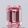 0.34ct Emerald Lab Grown Diamond (Colour Fancy Intense Pink, Clarity VVS2, Cut VG, Uncertified)