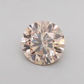 0.34ct Round Lab Grown Diamond (Colour Fancy Brown, Clarity VS1, Cut EX, Uncertified)