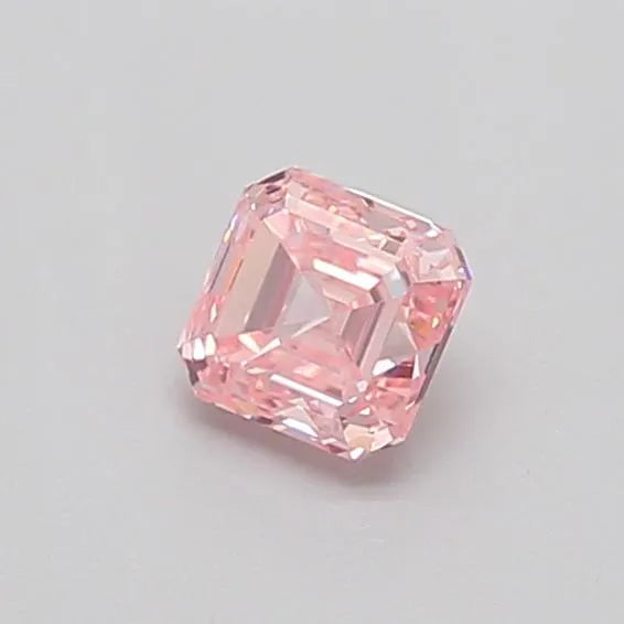 0.35ct Asscher Lab Grown Diamond (Colour Fancy Intense Pink, Clarity VS1, IGI Certified)