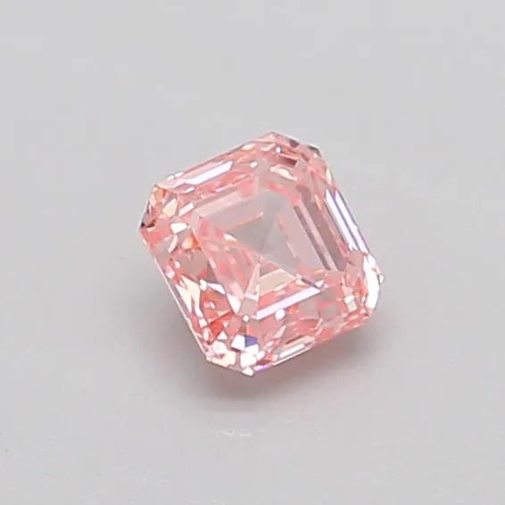 0.35ct Asscher Lab Grown Diamond (Colour Fancy Intense Pink, Clarity VS2, IGI Certified)