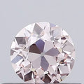 0.35ct Old european cut Lab Grown Diamond (Colour Fancy Light Pink, Clarity VS1, IGI Certified)