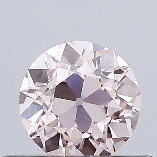 0.35ct Old european cut Lab Grown Diamond (Colour Fancy Light Pink, Clarity VS1, IGI Certified)