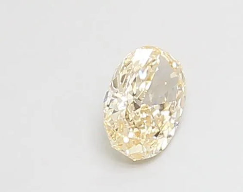 0.37ct Cushion modified Lab Grown Diamond (Colour Fancy Light Brownish Orange, Clarity VS2, IGI Certified)