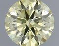 0.37ct Round Lab Grown Diamond (Colour Fancy Yellow, Clarity VS1, Cut ID, IGI Certified)