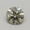 0.39ct Round Lab Grown Diamond (Colour Fancy Green, Clarity VS1, Cut ID, IGI Certified)