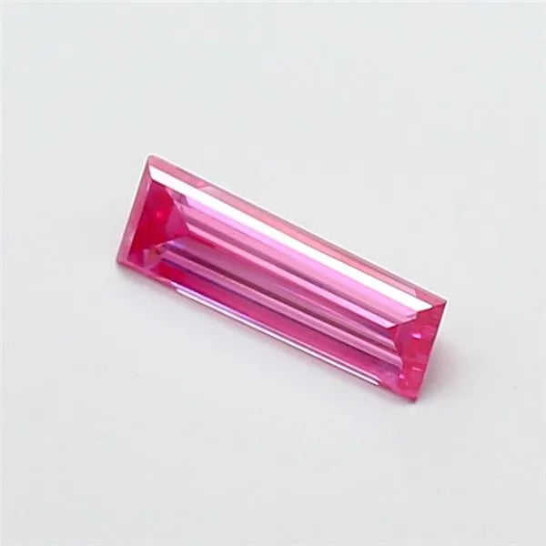 0.40ct Baguette Lab Grown Diamond (Colour Fancy Vivid Pink, Clarity VS1, Uncertified)