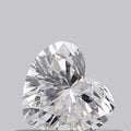 0.41ct Heart Lab Grown Diamond (Colour E, Clarity VVS2, IGI Certified)