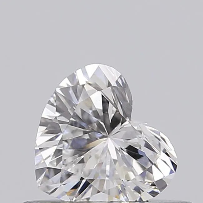 0.41ct Heart Lab Grown Diamond (Colour E, Clarity VVS2, IGI Certified)