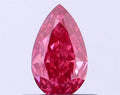 0.41ct Pear Lab Grown Diamond (Colour Fancy Vivid Pink, Clarity VS2, Uncertified)