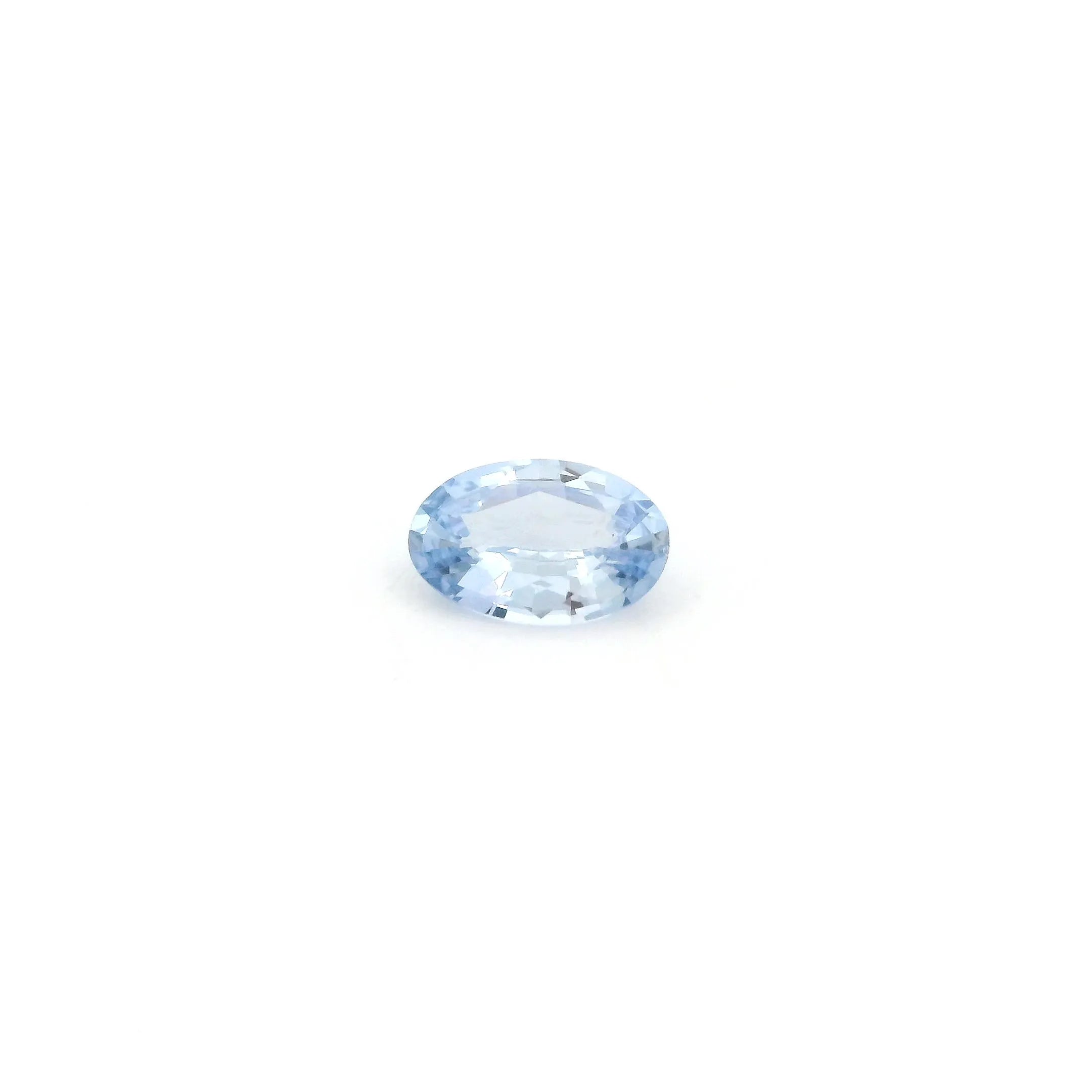 0.43ct Oval Natural Sapphire (Colour Blue, Clarity Eye Clean, Cut Faceted)
