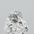 0.44ct Heart Lab Grown Diamond (Colour E, Clarity VVS2, IGI Certified)