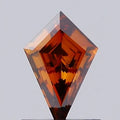 0.46ct Kite Lab Grown Diamond (Colour Fancy Deep Orange, Clarity VS1, IGI Certified)