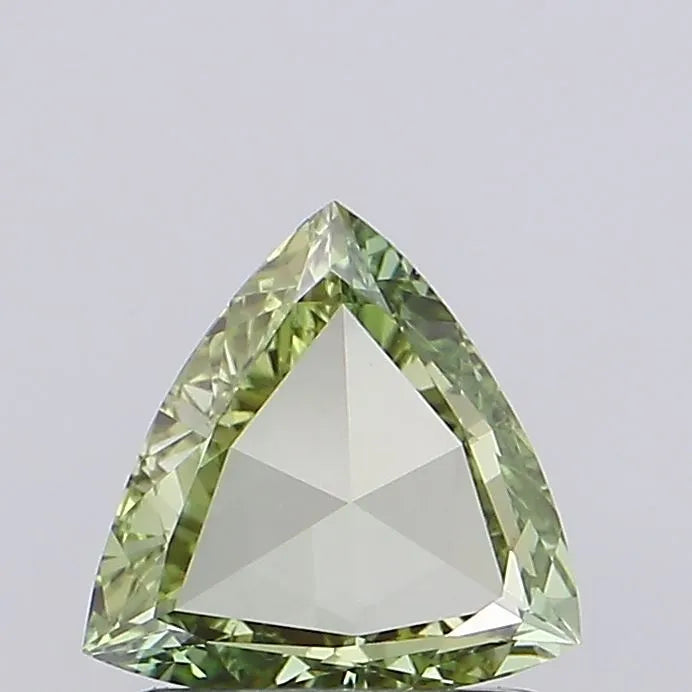 0.46ct Rose Lab Grown Diamond (Colour Fancy Vivid Green, Clarity VVS2, Uncertified)