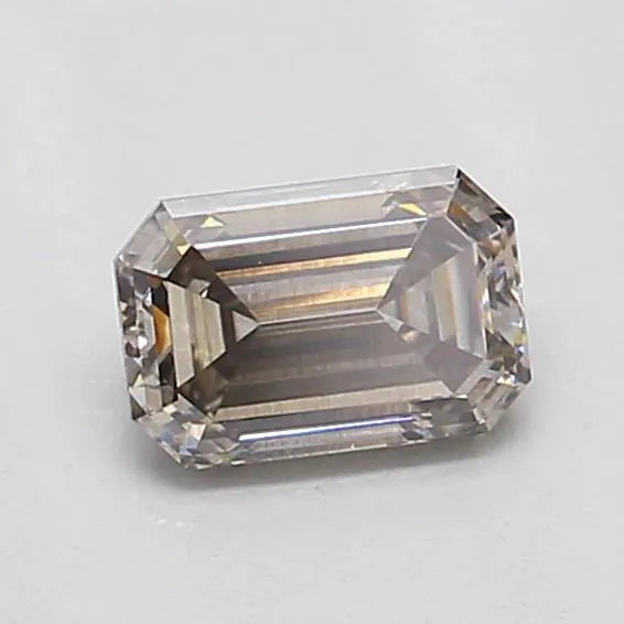 0.47ct Emerald Lab Grown Diamond (Colour Very Light Gray, Clarity SI1, IGI Certified)