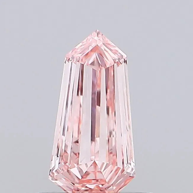 0.47ct Shield Lab Grown Diamond (Colour Fancy Vivid Pink, Clarity VS1, Uncertified)