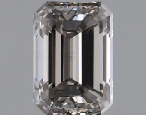0.49ct Emerald Lab Grown Diamond (Colour Black, Clarity VS1, Uncertified)