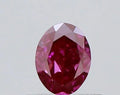 0.50ct Oval Lab Grown Diamond (Colour Fancy Deep Pink, Clarity VS2, Uncertified)