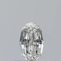 0.50ct Oval Natural Diamond (Colour H, Clarity VS2, GIA Certified)