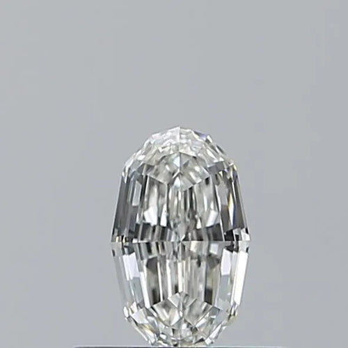 0.50ct Oval Natural Diamond (Colour H, Clarity VS2, GIA Certified)