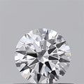 0.50ct Round Lab Grown Diamond (Colour F, Clarity VS1, Cut EX, Uncertified)