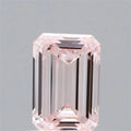 0.51ct Emerald Lab Grown Diamond (Colour Fancy Light Pink, Clarity VS1, IGI Certified)