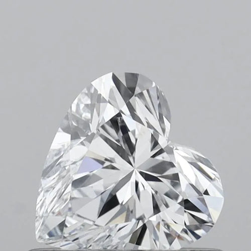 0.52ct Heart Lab Grown Diamond (Colour G, Clarity VS1, IGI Certified)