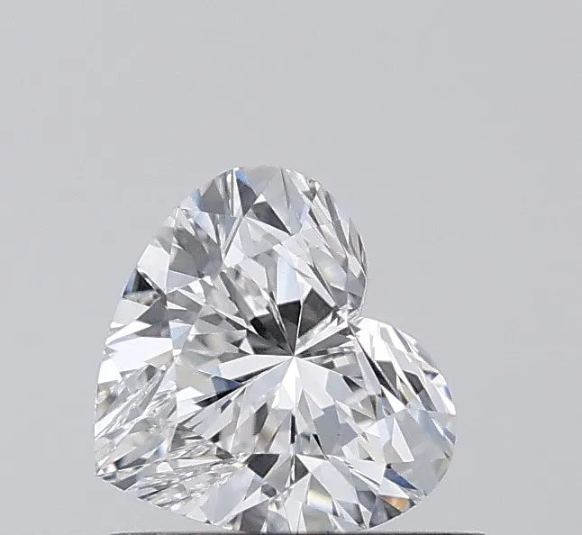 0.52ct Heart Natural Diamond (Colour E, Clarity VVS2, GIA Certified)
