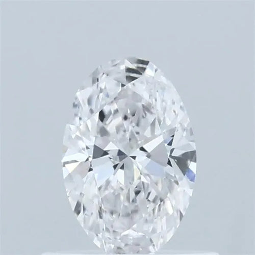 0.52ct Oval Lab Grown Diamond (Colour D, Clarity VVS2, IGI Certified)