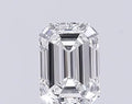 0.53ct Emerald Lab Grown Diamond (Colour K, Clarity VS2, IGI Certified)