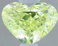 0.53ct Heart Natural Diamond (Colour Fancy Green, Clarity VS2, GIA Certified)