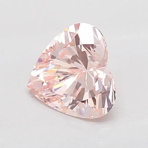 0.55ct Heart Lab Grown Diamond (Colour Fancy Intense Pink, Clarity VS1, IGI Certified)