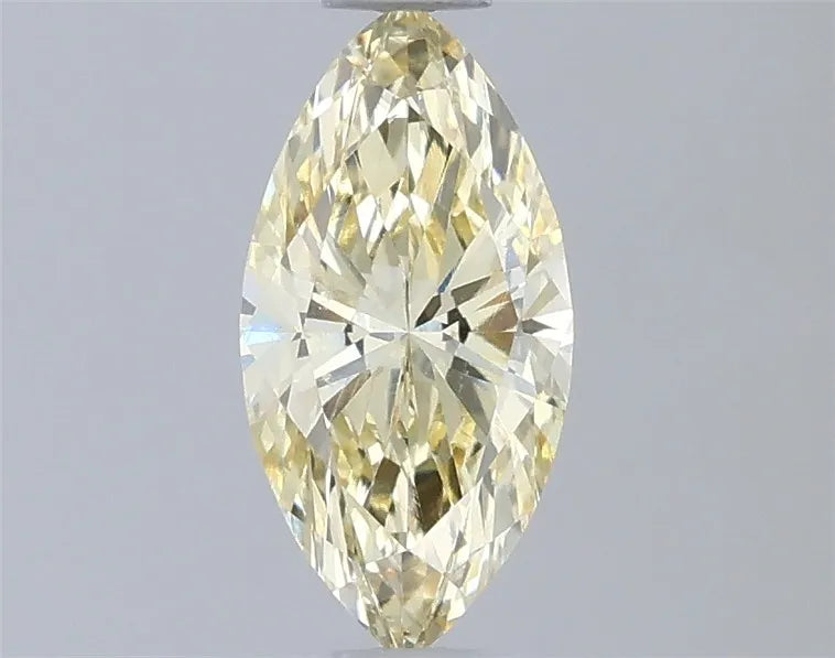 0.56ct Marquise Lab Grown Diamond (Colour Fancy Yellow, Clarity VS1, IGI Certified)