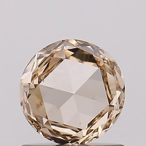 0.58ct Rose Lab Grown Diamond (Colour Fancy Light Brown, Clarity VS1, Uncertified)