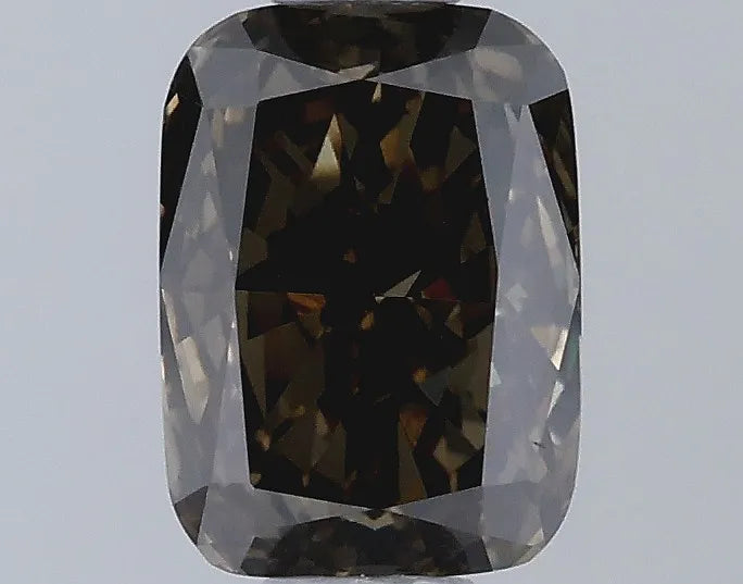 0.60ct Cushion modified Lab Grown Diamond (Colour Fancy Gray, Clarity VS1, IGI Certified)