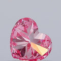 0.62ct Heart Lab Grown Diamond (Colour Fancy Vivid Pink, Clarity VS2, Cut EX, Uncertified)