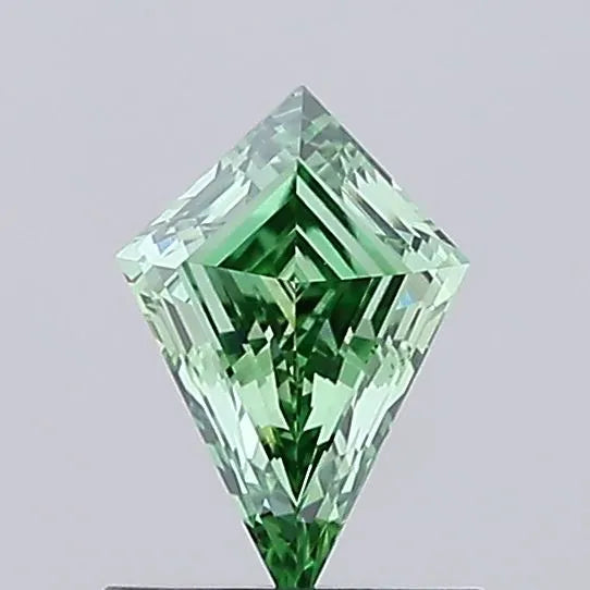 0.62ct Kite Lab Grown Diamond (Colour Fancy Vivid Green, Clarity VVS2, IGI Certified)