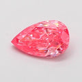 0.64ct Pear Lab Grown Diamond (Colour Fancy Vivid Pink, Clarity VS1, Uncertified)