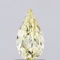 0.69ct Pear Lab Grown Diamond (Colour Fancy Yellow, Clarity VVS2, IGI Certified)