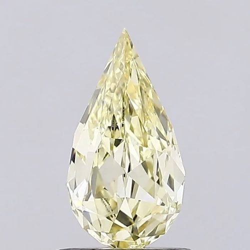 0.69ct Pear Lab Grown Diamond (Colour Fancy Yellow, Clarity VVS2, IGI Certified)