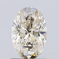 0.71ct Oval Natural Diamond (Colour Fancy Light Brown, Clarity SI2, Uncertified)