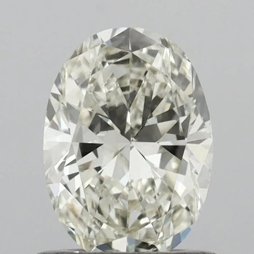 0.71ct Oval Natural Diamond (Colour J, Clarity VS2, Cut VG, IGI Certified)