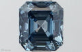 0.74ct Square emerald Lab Grown Diamond (Colour Fancy Blue, Clarity VS1, IGI Certified)