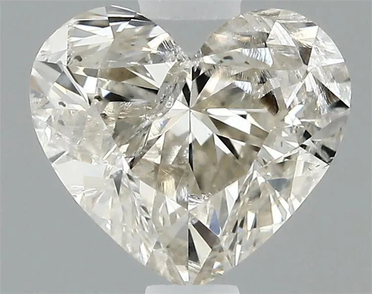 0.75ct Heart Natural Diamond (Colour L, Clarity I2, Cut EX, Uncertified)