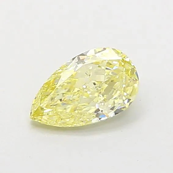 0.75ct Pear Lab Grown Diamond (Colour Fancy Vivid Yellow, Clarity VS1, Uncertified)