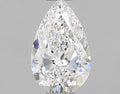 0.76ct Pear Lab Grown Diamond (Colour D, Clarity VVS2, IGI Certified)