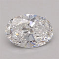 0.77ct Oval Lab Grown Diamond (Colour E, Clarity IF, Cut EX, IGI Certified)