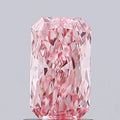 0.82ct Radiant Lab Grown Diamond (Colour Fancy Vivid Pink, Clarity VS2, IGI Certified)