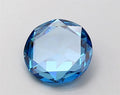 0.82ct Rose Lab Grown Diamond (Colour Fancy Vivid Blue, Clarity VS1, Uncertified)
