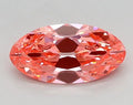 0.86ct Oval Lab Grown Diamond (Colour Fancy Vivid Pink, Clarity VVS2, IGI Certified)